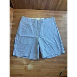 Vineyard vines flat front blue cotton golf shorts size 36